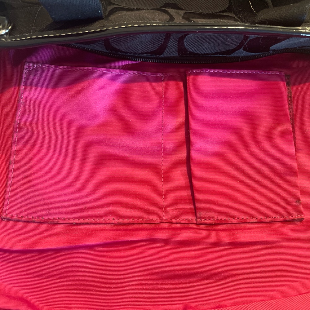 Coach Signature Kyra Tote with Crossbody Strap and Silver Toned Hardware - Picture 8 of 16